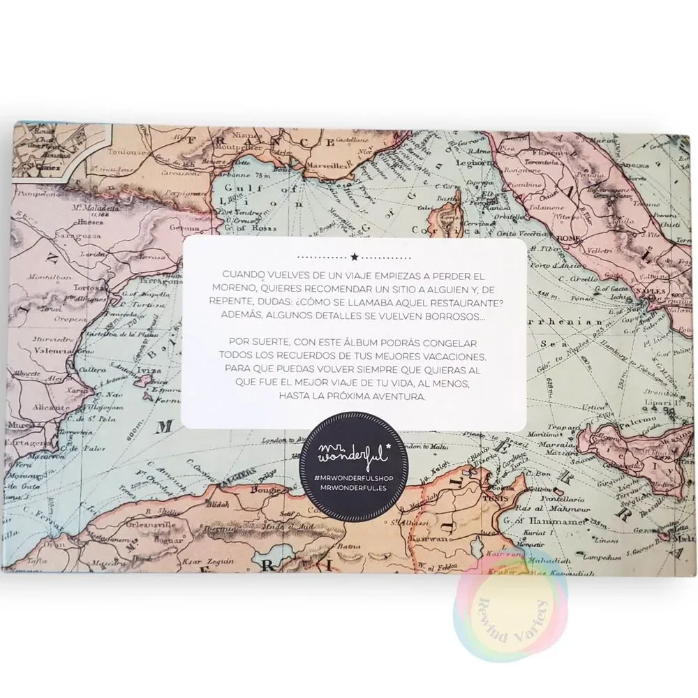 Mr Wonderful Spanish Travel Diary Guided Journal New